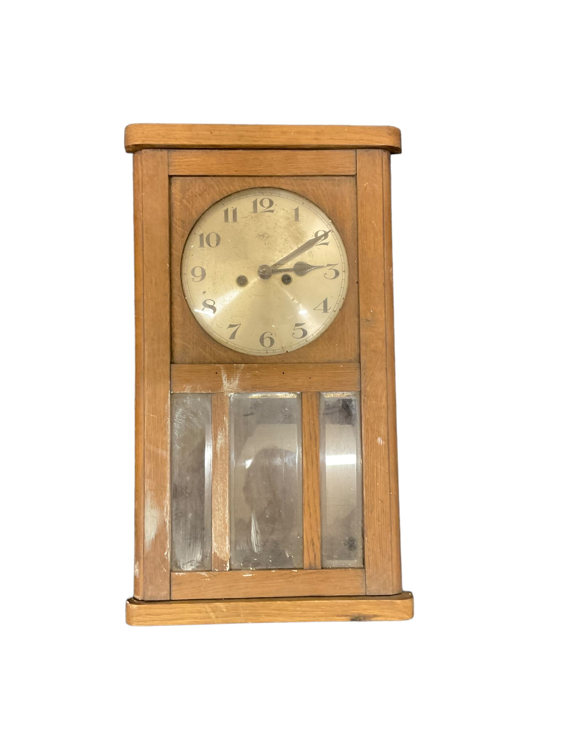 Four 20th century wall clocks