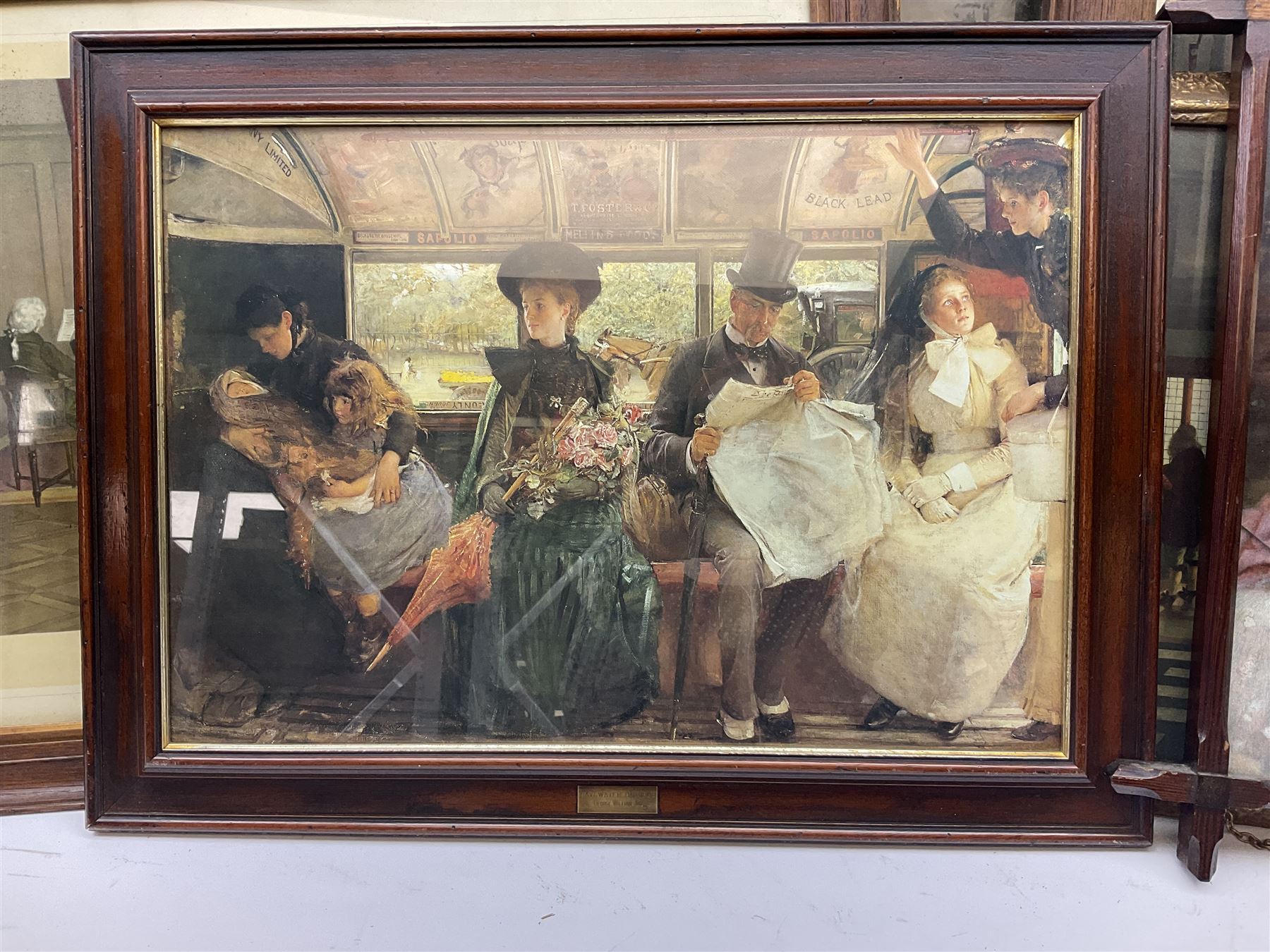 After Charles Haigh Wood 'To be or not to be' colour print, together with collection of early 20th Century prints (10) 