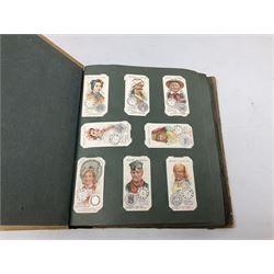 Young Ladies journal 1892, Chronicles of Faeryland by Fergus Hume, Jumbles written and illustrated by Lewis Baumer, two albums of cigarette cards, Girls Own annual, postcards and other ephemera, badges etc