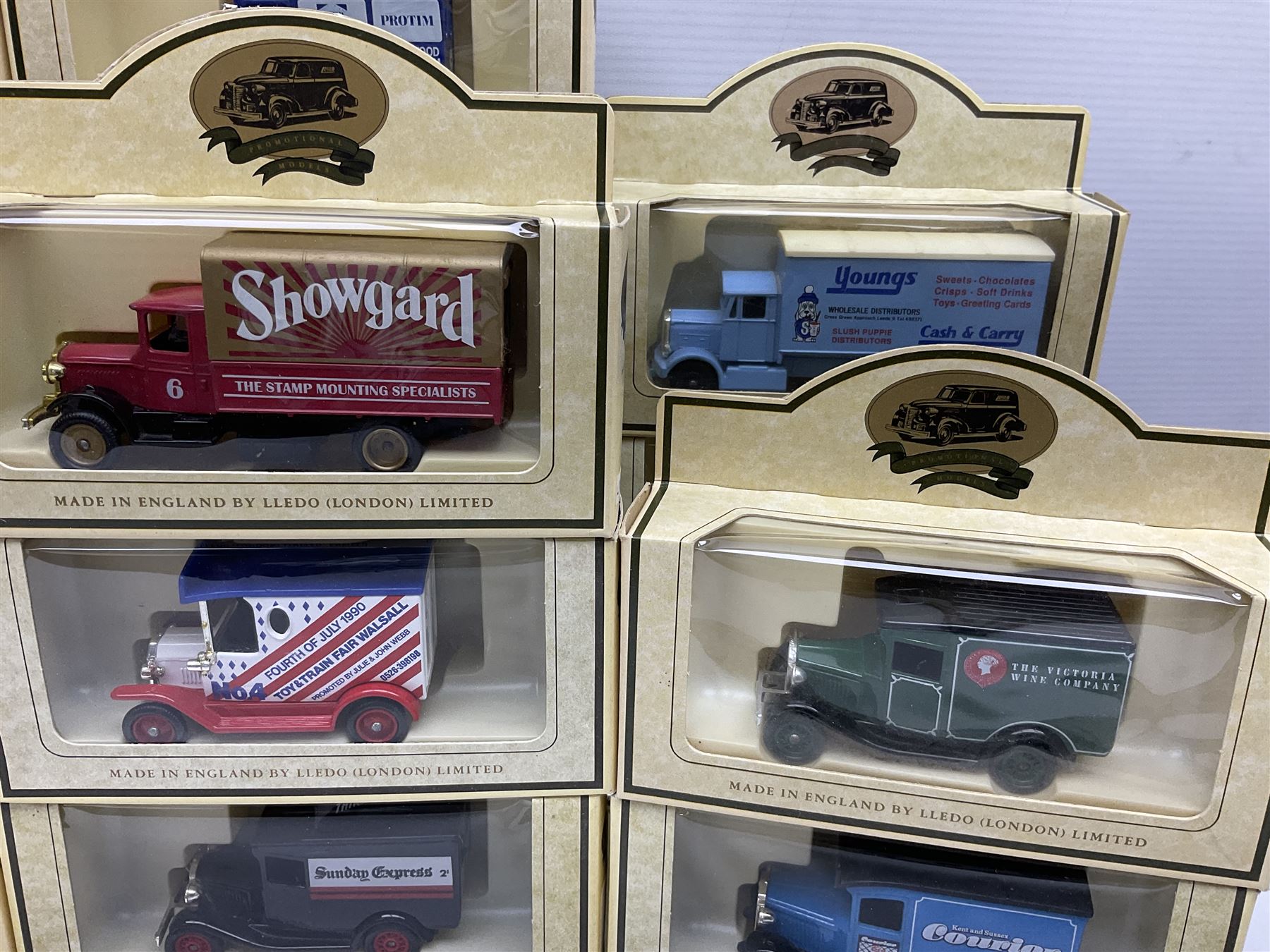 Sixty-seven Lledo/ Days Gone Promotional die-cast models, all boxed (67)