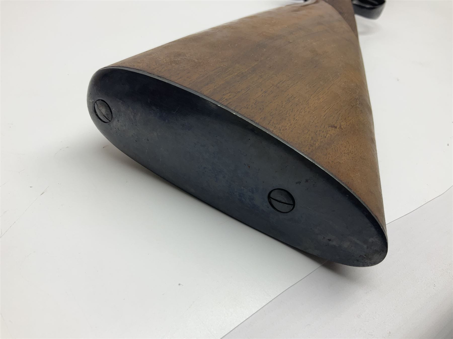 SHOTGUN CERTIFICATE REQUIRED: Fabbrica Armi F.lli Pietta Gussago BS Italy 12-bore side-by-side muzzle loading black powder double barrel percussion hammer gun, retailed by Navy Arms Co. Ridgefield N.J., the 71cm (28