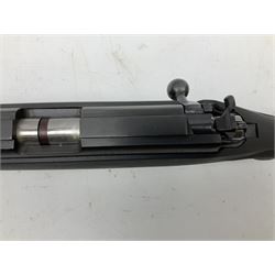 Puma Rifles Hunter bolt-action .22 Long Rifle the 36cm shortened barrel threaded for sound moderator, plastic synthetic stock, serial no.1050840 L83.5cm FIREARMS CERTIFICATE REQUIRED OR RFD