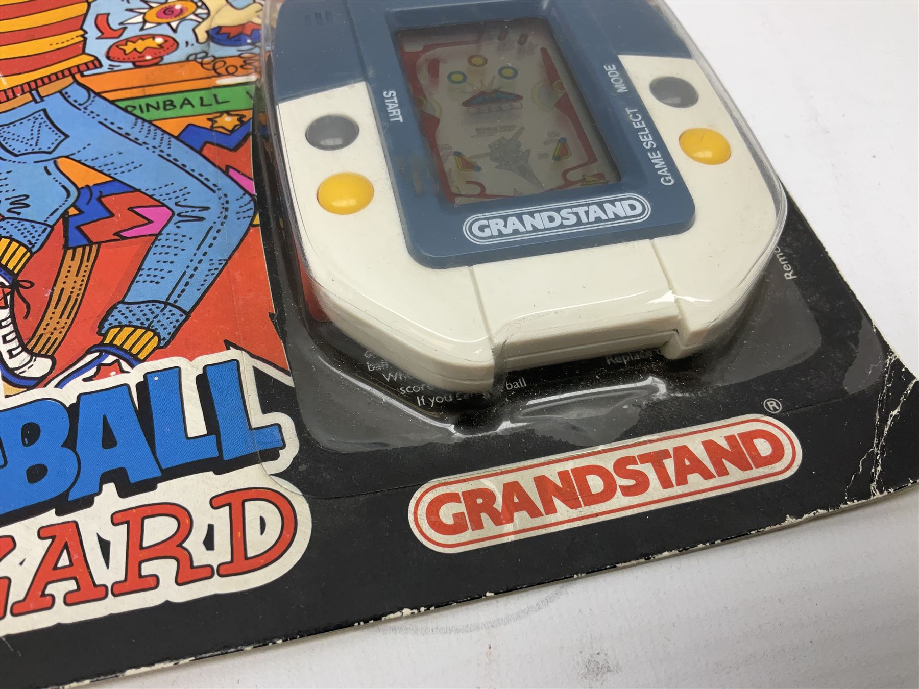 Collection of retro handheld games, including Nintendo Game & Watch ‘Snoopy Tennis’ (1982) and ‘Squish’ (1986) both with instruction booklets, Casio CG-600 ‘Star Invader’ with box, 3 in 1 LCD cartridge game including ‘Soccer’, ‘Invader’ and ‘Bomb Finder’ games, and two Grandstand ‘Pinball Wizard’ (1988) games, both with original boxes