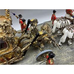 Border Fine Arts The Coronation 1953, model No. B0810, and sculpted by Ray Ayres, limited edition 150/350, with original box and certificate, L70cm  