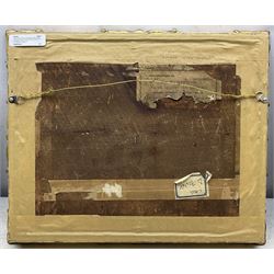 Myles Birket Foster RWS (British 1825-1899): 'Sunset with Cattle', watercolour signed with monogram 14cm x 21cm 
Provenance: private collection, purchased James Alder Fine Art, Hexham; with Christie's London 17th November 2010 Lot 149; exh. Sheffield Art Gallery, partial label verso