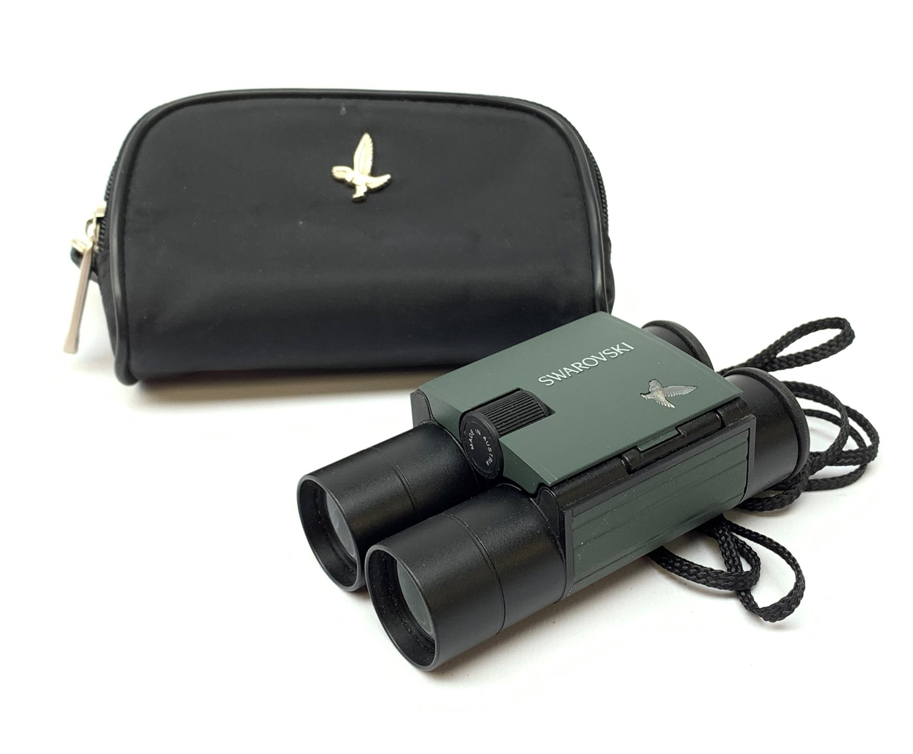 A pair of Swarovski Habicht 10 x 25B pocket binoculars Antiques