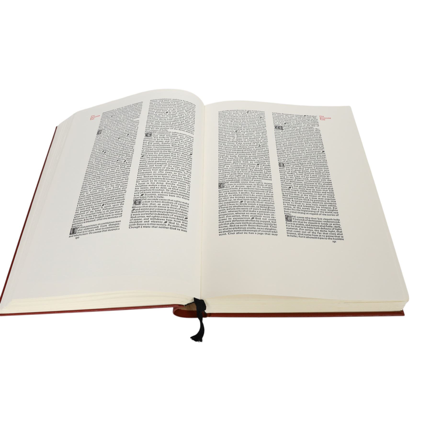 William Peterson: The Works of Geoffrey Chaucer, The Kelmscott Chaucer, Folio Society hardback in slipcase