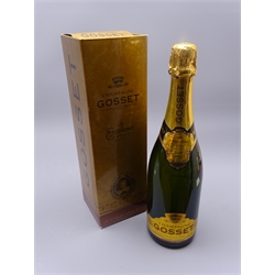  Gosset Excellence Brut Champagne, 750ml 12%vol, in gold carton, 1btl  