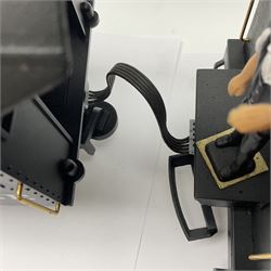 LGB (Lehmann Gross Bahn) G scale, gauge 1 2-4-0 steam locomotive, No 20231, in Santa Fe black livery, numbered 1217, unboxed