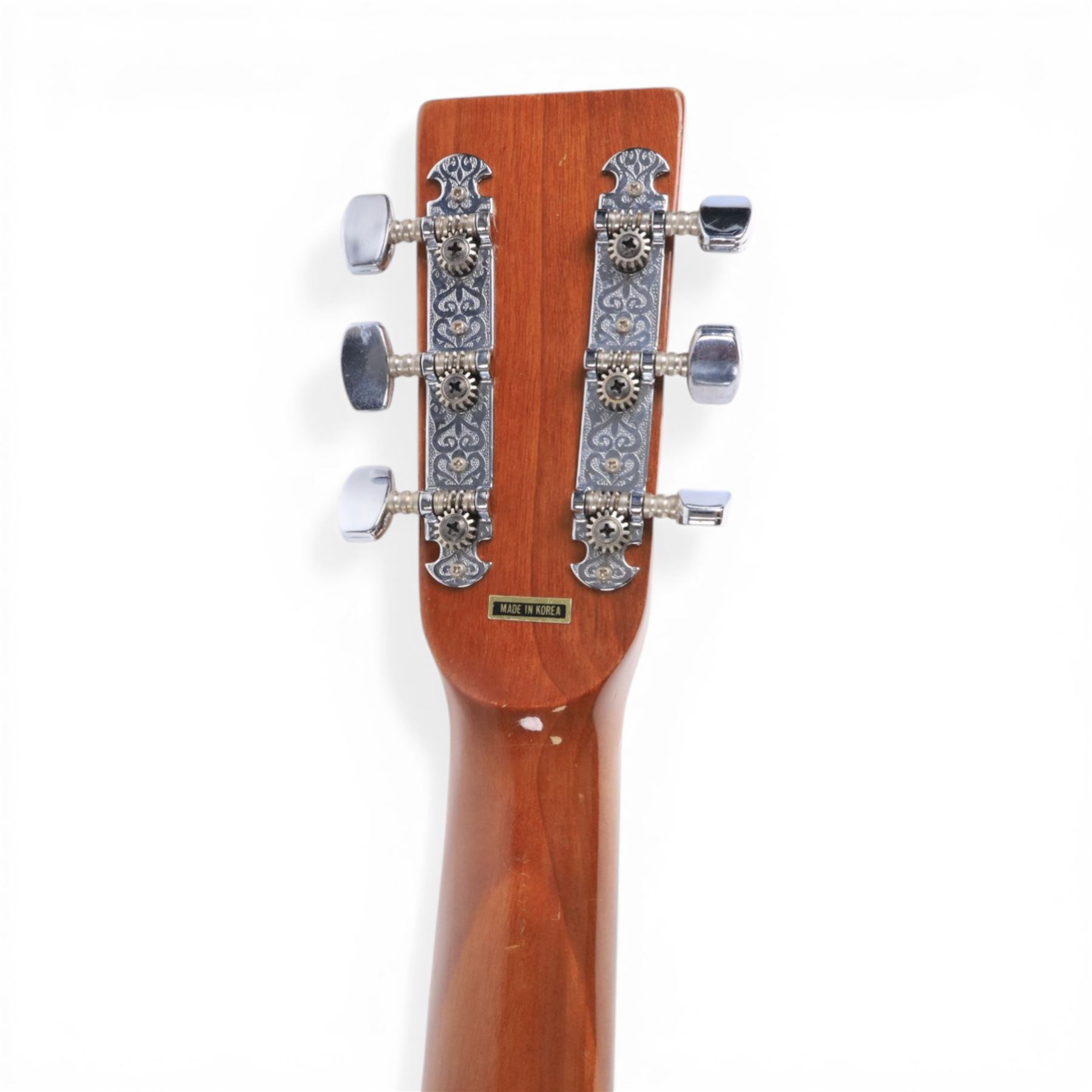 Antoria model SW115 acoustic guitar, in soft case
