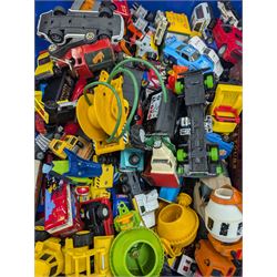 Radio Control Porsche 911 GT2, boxed, Joyride The Fast and The Furious 1:18 scale diecast model, Corgi James Bond vehicles, and a large collection of loose diecast cars, including Matchbox examples