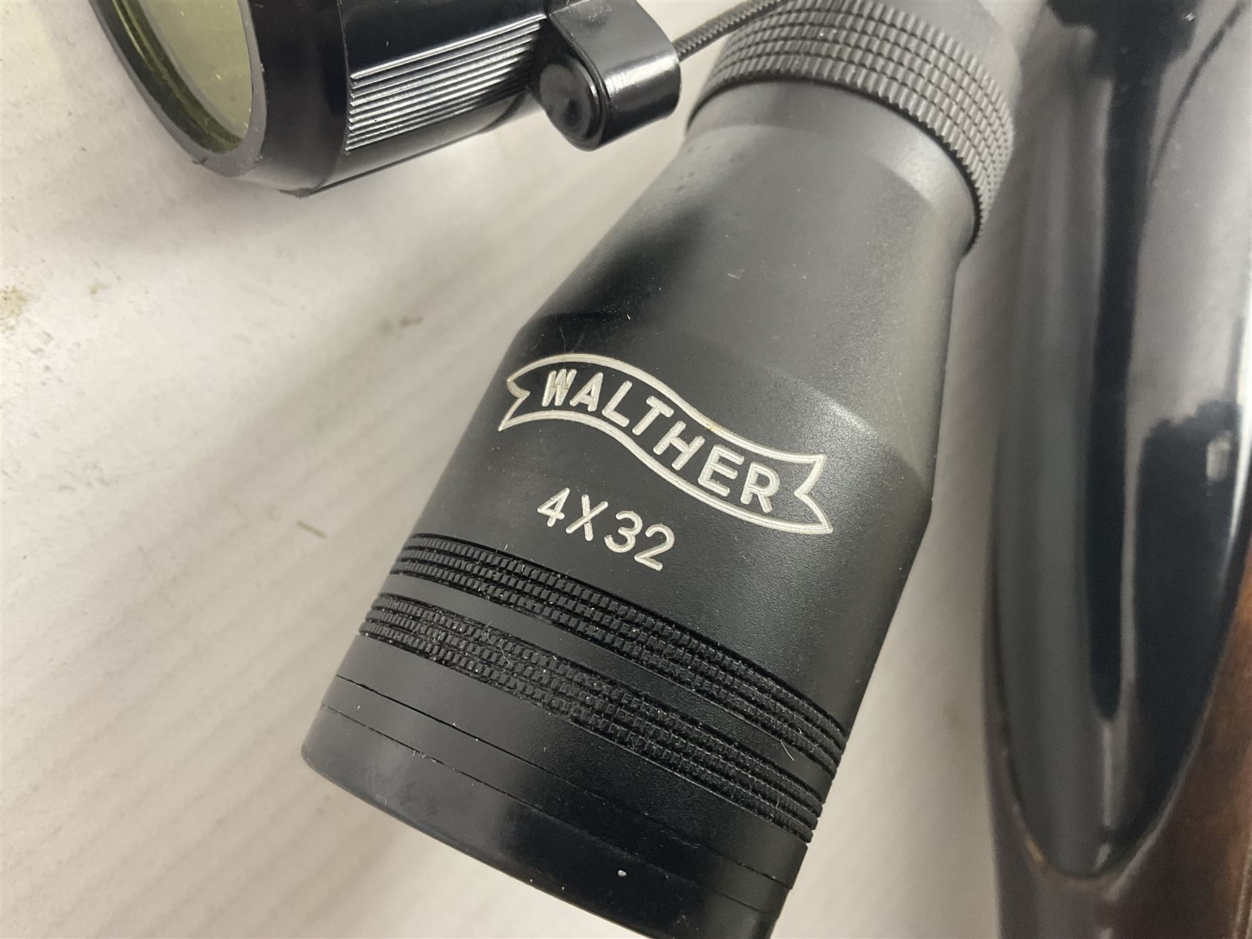 BSA .22 air rifle with under-lever action, the 51cm (20