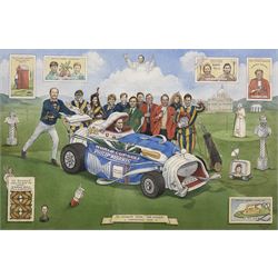 Peter Cross (British 1951-): 'Philip Mor