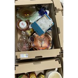 Collection of Beswick figures, together with other collectables, including Russian dolls, teapots, vases etc, in six boxes