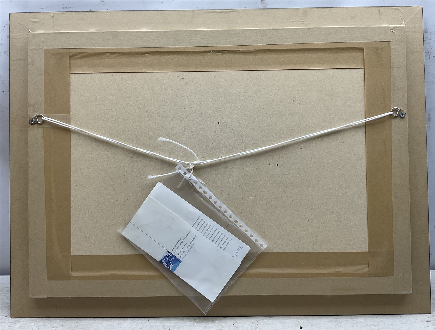 Rolf Harris (Australian 1930-): 'Mending the Nets' 'Mont Sainte Victoire - Homage to Cezanne' and 'Christmas Eve in the Snow', three limited edition giclee prints signed and numbered 53/295, 206/295 and 145/196, max 44cm x 60cm (3)