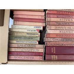 Large collection of Ward Lock & Co's illustrated guidebooks, late victorian to mid 20th century together with a number of 'the little guides' etc, two boxes