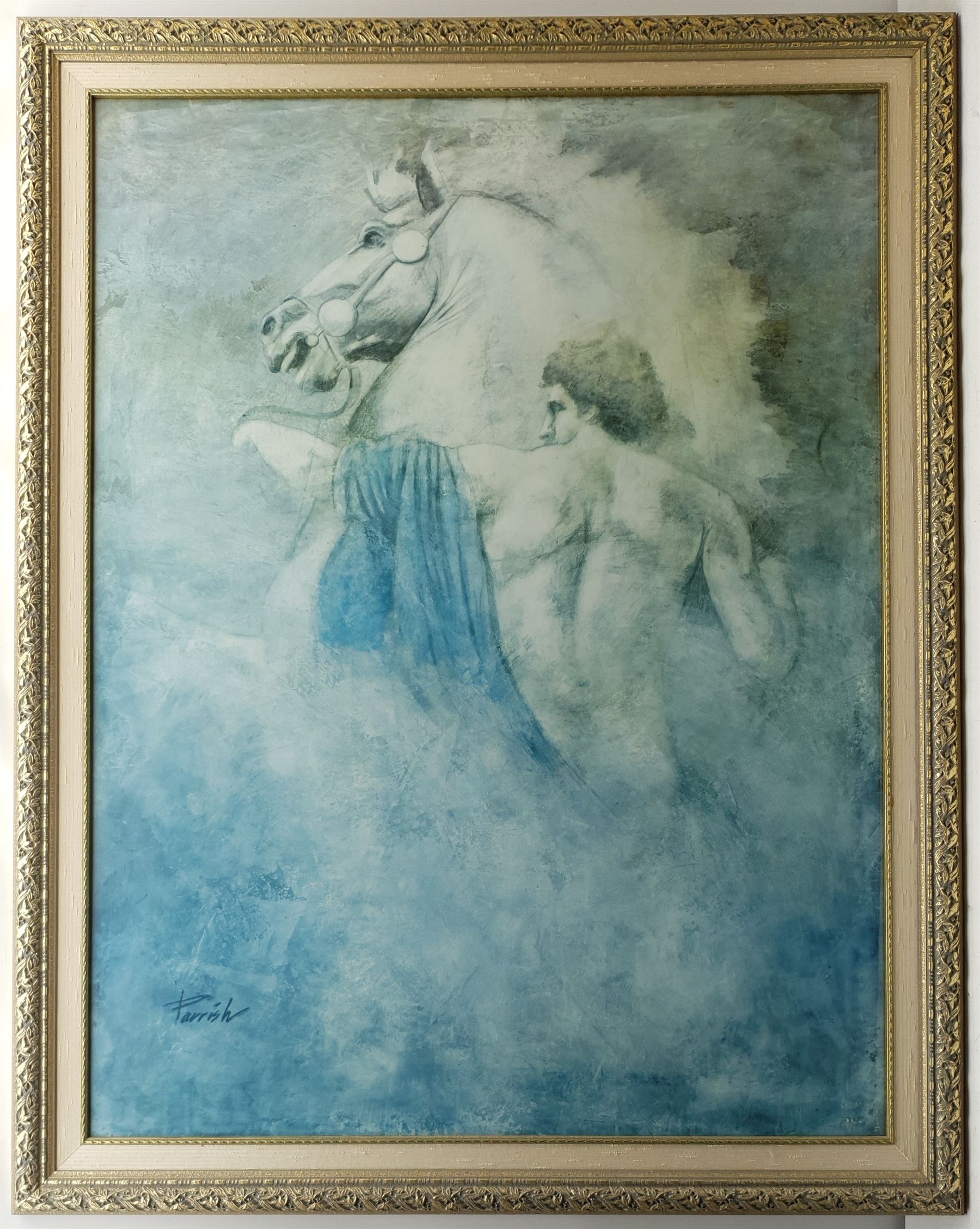 After John David Parrish (USA 1956-): 'Spirit I' and 'Spirit II', pair colour prints 116cm x 88cm (2)