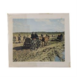 Third Reich, four original German Army posters, by Forster & Borries, Zwickau (Sachsen), H34cm, W28cm 