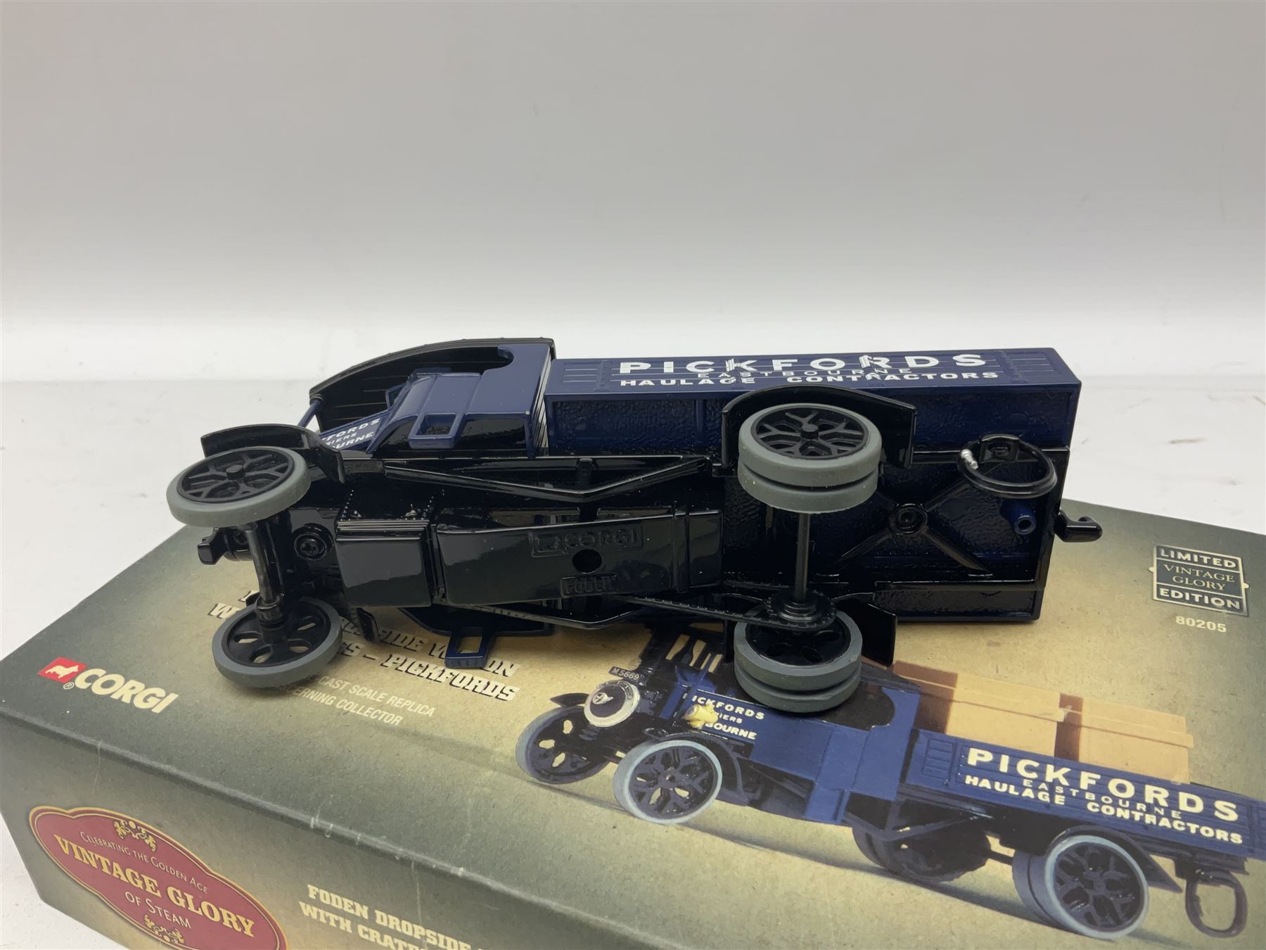 Four boxed Corgi ‘Vintage Glory of Steam’ die-cast models, comprising Fowler B6 Road Locomotive, Foden Steam Wagon, Sentinel Platform Wagon and Foden Dropside Wagon