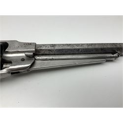 Remington Richmond Virginia .44 six-shot army revolver, the 20cm(8
