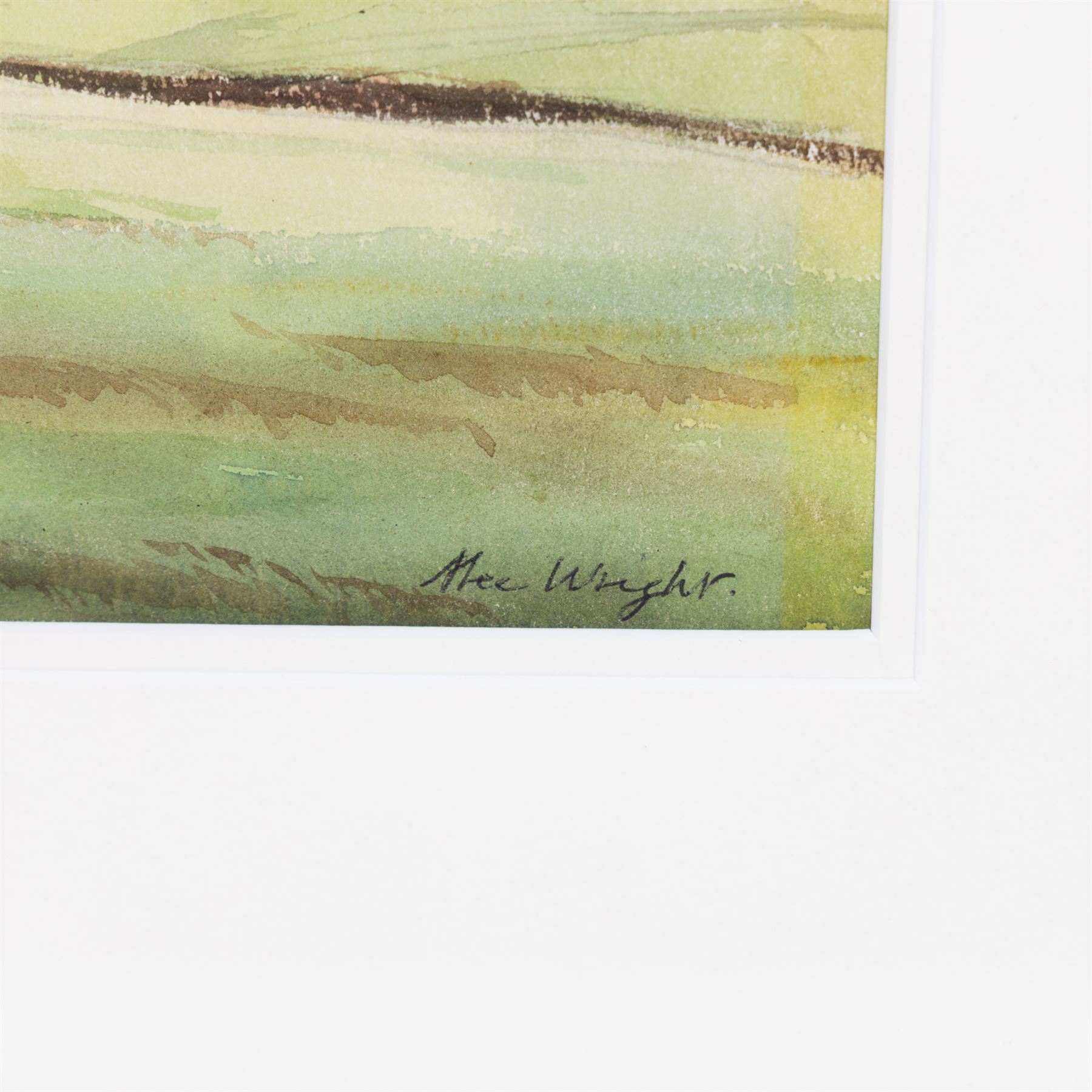 Alec Wright (British 1900-1981): Stokely Views and others, six watercolours variously signed and inscribed verso, approx 40cm x 30cm (6)