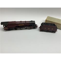 Hornby Dublo - three-rail Duchess Class 4-6-2 locomotive 'Duchess of Atholl' No.6231 with yellow nameplate; in pale blue box; with separate unboxed D2 tender (2)