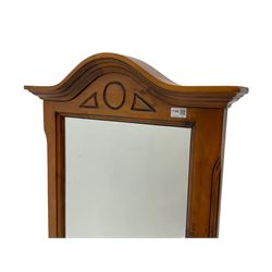 Ponsfords of Sheffield - French cherry wood wall mirror