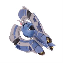 Hasbro Star Wars Revenge of the Sith playsets, including Droid Tri-Fighter, Crab Droid, Barc Speeder, Republic Gunship and AT-RT, together with a Hasbro Darth Vader Voice Changer Helmet, 