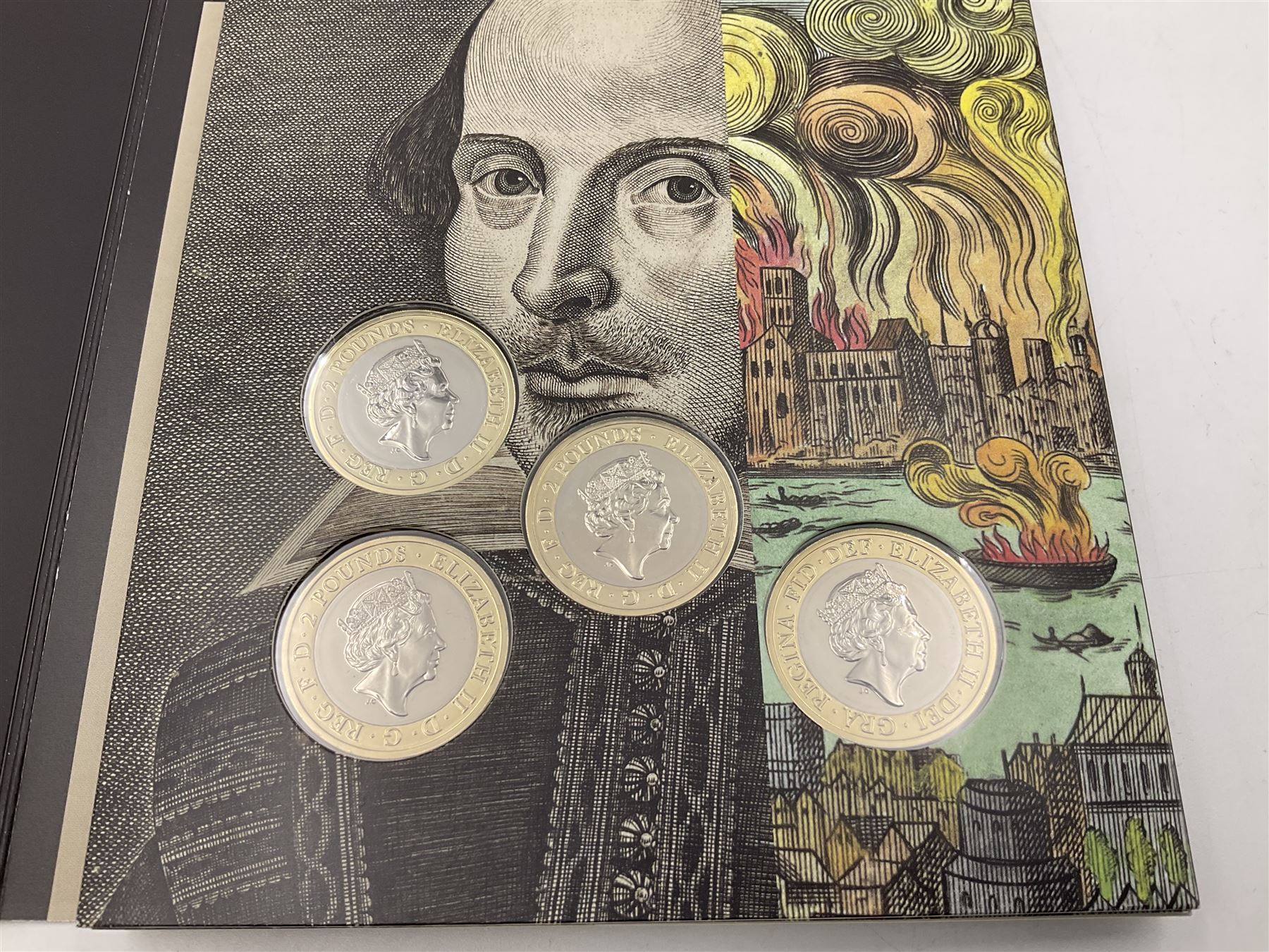 Two The Royal Mint United Kingdom Annual Coins Sets, dated 2015 and 2016, both in card folders with certificates