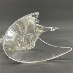 Three Swarovski figures, comprising flamenco dancer, female dancer with certificate and ballerina, tallest H21cm  