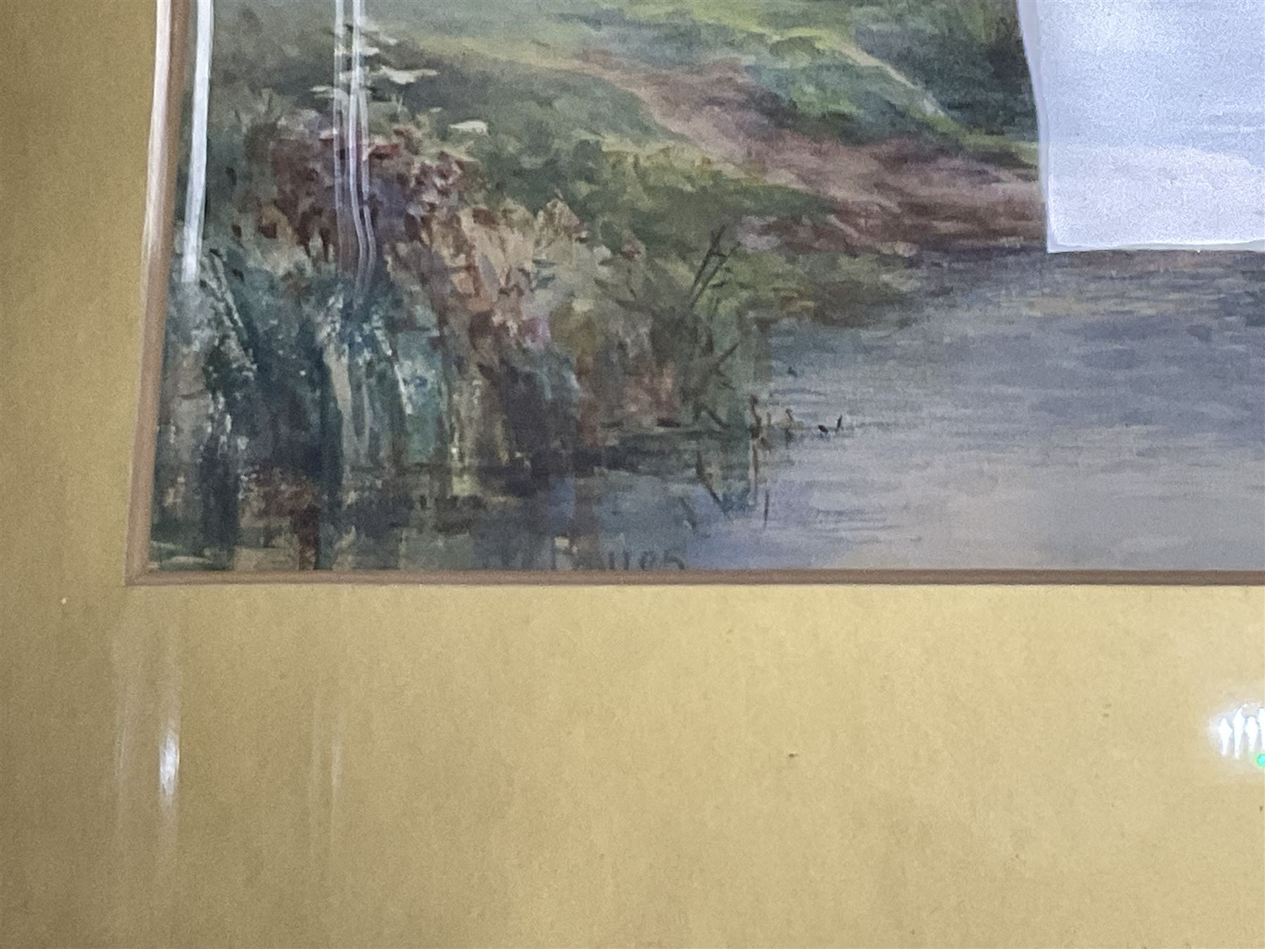 Three highland cattle oils on canvas, Trevor Mitchell landscape oil, landscape watercolour, still life watercolour, etc