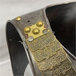 Copy of a Belgian Cuirass breastplate and backplate