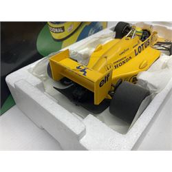 Ayrton Senna Racing Car Collection - 1987 Lotus Honda 99T; boxed