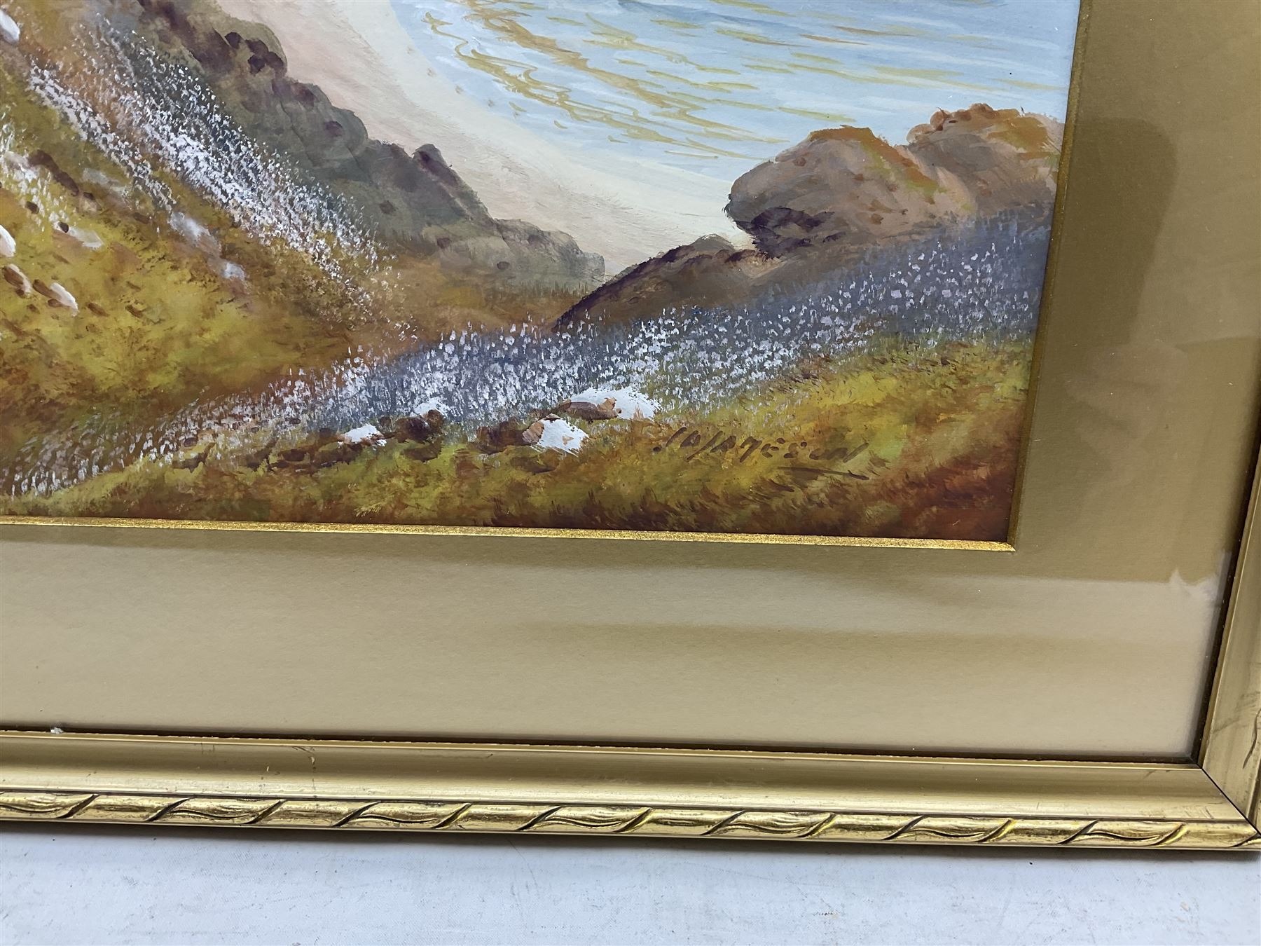 James Arthur Henry Jameson (British 1855-1930): 'Near Poole', watercolour signed and titled 23cm x 34cm