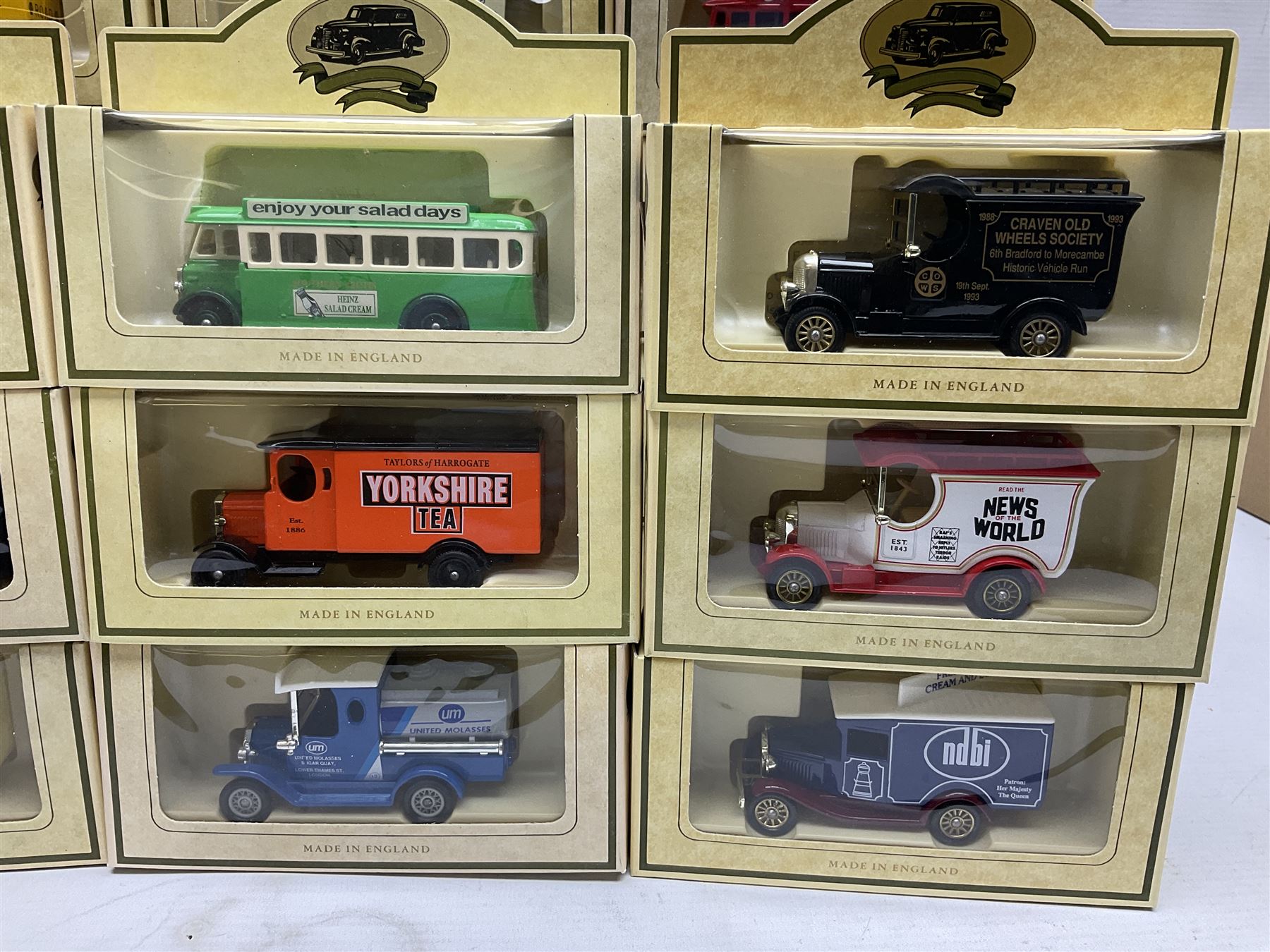 Fifty-five Lledo/ Days Gone Promotional die-cast models, all boxed (55)