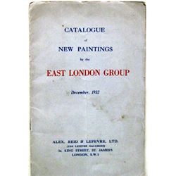 John Albert Cooper (British 1894-1943): 'Knaresborough', oil on canvas signed, later inscriptions verso 39cm x 29cm 
Provenance: exh. 'New Paintings by the East London Group', The Lefevre Galleries, London December 1932 No.110