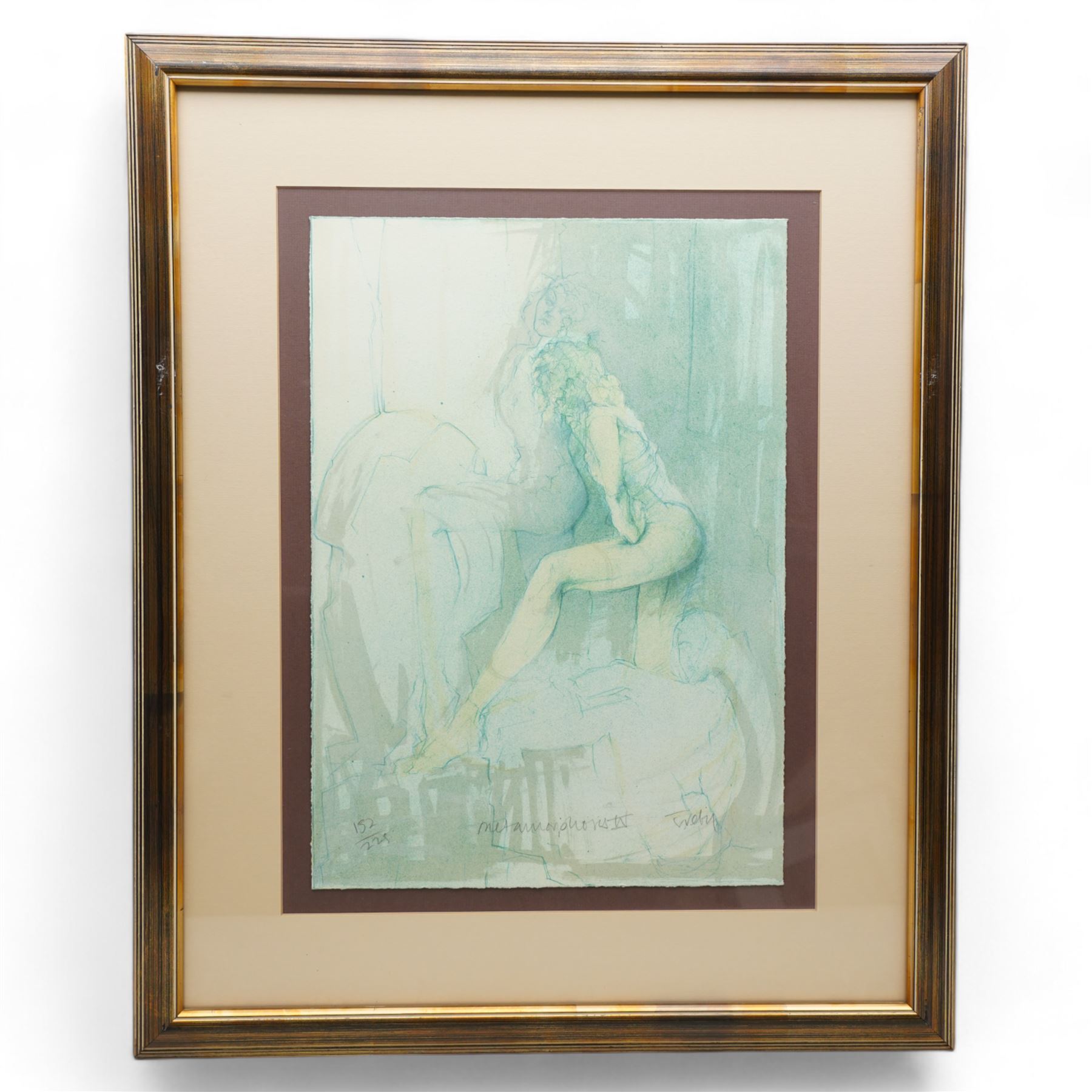 Janet Treby (British 1955-): 'Soft Interlude' 'Calm Seclusion' 'Metamorphosis II' 'Metamorphosis IV', set four limited edition colour prints signed titled and numbered in pencil max 55cm x 44cm (4)