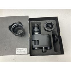 Four shooting accessories - Riflescope 3-9 x 50 scope; Digital Trail Camera; Megaorei M3 night sight add on; and Logan Gun Lamp; all boxed (4)