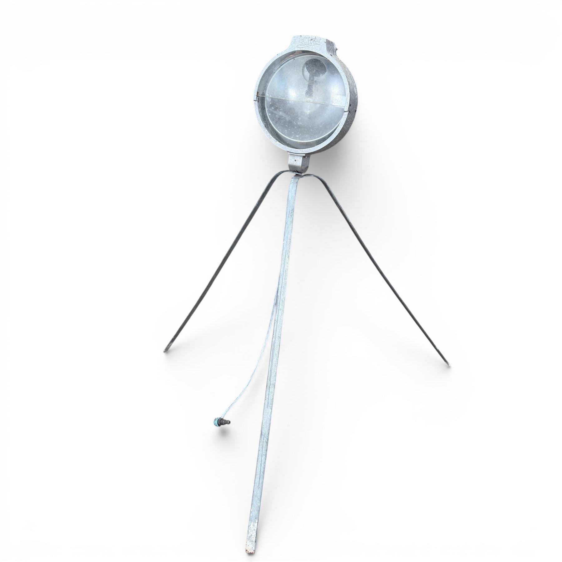 Bullfinch Lighting - collection of four gas floodlights on tripod bases (Large Stands)