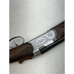 SHOTGUN CERTIFICATE REQUIRED - Italian Beretta S56E 12-bore over under shotgun, double trigger 71cm (28