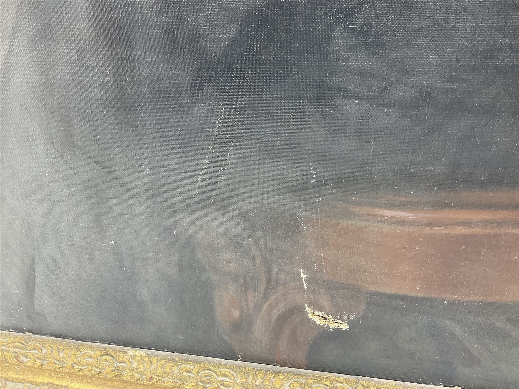 Margaret Lindsay Williams (1888-1960): Three-Quarter Length Portrait of a Gentleman Holding a Book, oil on canvas signed and dated 1955, 129cm x 100cm
Notes: Margaret Lindsay Williams was a notable portrait painter of members of the Royal Family and Politicians