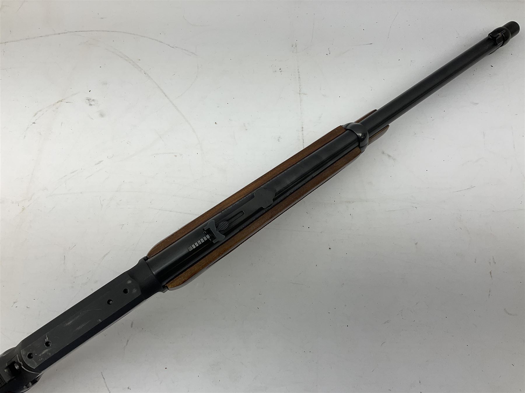 Marlin .38/357 Model 1894CS-357 Mag. or 38 Special underlever sporting rifle with 47cm barrel and sliding adjustable rear sight No.03067787 L91.5cm overall SECTION 1 FIRE-ARMS CERTIFICATE REQUIRED