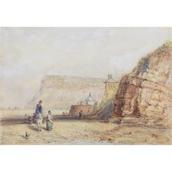 George Weatherill (British 1810-1890): The Battery Whitby with Figures in the Foreground, watercolour unsigned 9cm x 13cm
Provenance: private Whitby collection; with Whitby Galleries (later Walker Galleries Harrogate)