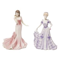 Eight Coalport figures, seven from the Age of Elegance collection, and Alison from the Ladies of Fashion collection (8)