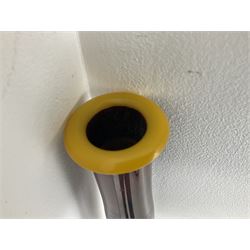 Lafleur bassoon imported by Boosey & Hawkes from Czechoslovakia, serial no.8 2600; in fitted hard carrying case with crooks and accessories