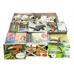 Over eighty trade card albums by Brooke Bond, Lyons, PG Tips, Hornimans, Ty-Phoo etc including some duplicates; and large quantity of loose trade cards