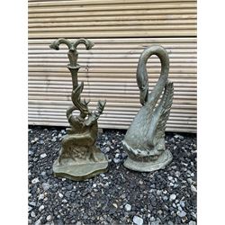 Collection of metal ware - copper coal scuttle, brass coal scuttle etc. - THIS LOT IS TO BE COLLECTED BY APPOINTMENT FROM DUGGLEBY STORAGE, GREAT HILL, EASTFIELD, SCARBOROUGH, YO11 3TX