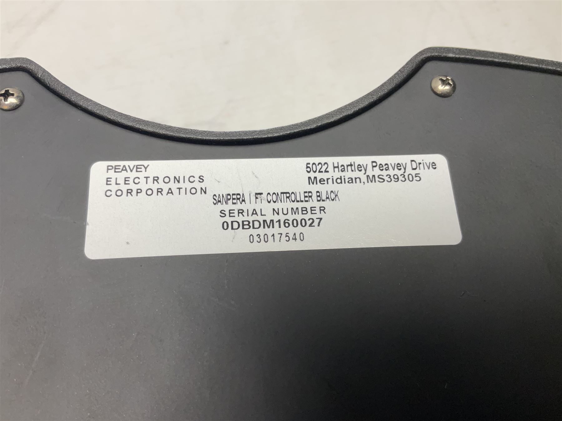 Peavey VYPYR VIP-3 guitar amplifier serial no.0DBDM070095 L51cm; with Peavey Sanpera 1 pedal board serial no.0DBDM160027 and cables (2)
