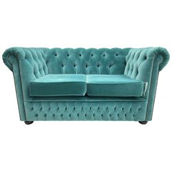 Sofas by Saxon - Chesterfield shape two-