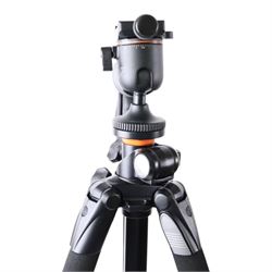 Vanguard Alta Series 70 tripod with a GH-200 pistol-grip ball head, in soft carry case, together with an Opticron Hide Clamp